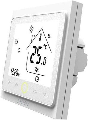 Smart Thermostat WLAN Temperaturregler; Automatisierbar: MOES, Tuya, Alexa