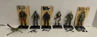Gi Joe 25th Anniversary Lot of 7 Joes with Accessories No Reserve GI Joe $0.01