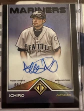 ICHIRO SUZUKI 2024 Topps Transcendent Auto /10 Mariners HOF
