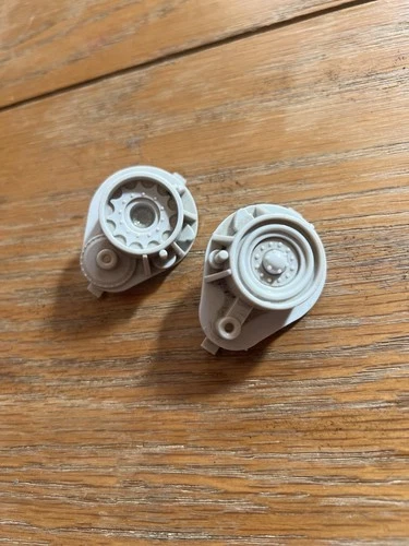 Vintage 1985 Hasbro GI Joe USS Flagg Part Arrestor Cable Base Mounts Original