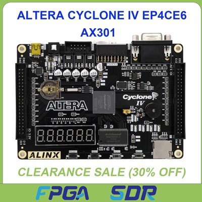 AX301 ALTERA Cyclone IV EP4CE6 FPGA Development Board Clearance Sale