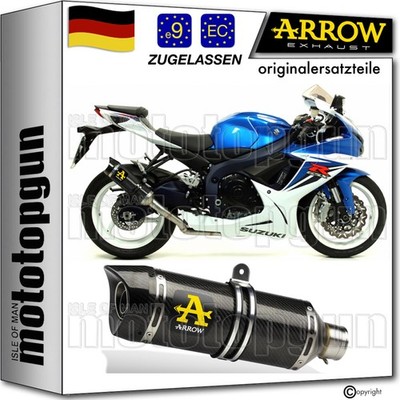 ARROW AUSPUFF ZUGELASSEN THUNDER CARBON C SUZUKI GSX-R 600 IE 2013 13 2014 14
