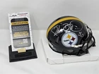 JEROME BETTIS signed STEELERS mini helmet JSA COA