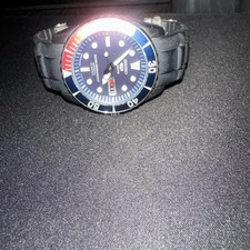 Vintage Seiko 5 Pepsi Bezel Watch Ref. 7S36-03C0 Automatic 