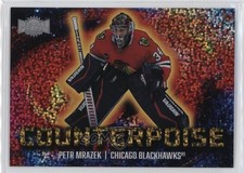 2024-25 Skybox Metal Universe Counterpoise Gold /50 Petr Mrazek #28CT