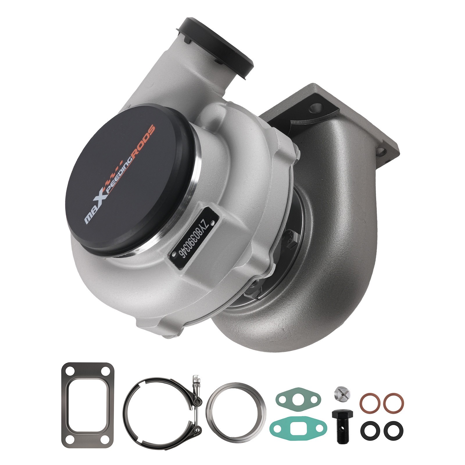 Upgrade Turbocharger GT3037 for 4/6 Cyl Engines 2.5L-3.0L Water Oil Cooled 500HP