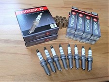 8x BRISK QX14YP Platinum Spark Plugs fit: Mercedes CLS500 5.5 V8 - 2006 to 2010