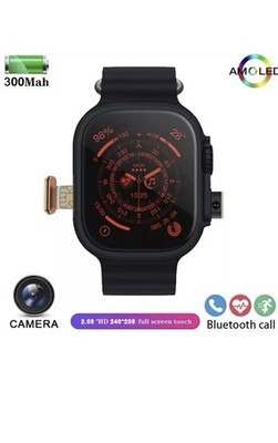 Smartwatch Sim-Karte 4G 2,01 Zoll, Voll Touchscreen, WHATSAPP, NEU 2026
