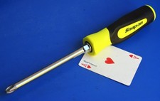 Snap-on Hi-viz Instinct Soft 12 Long 4 Phillips Head Screwdriver Sgdp64irb New Snap-on Hi-viz Instinct Soft 12 Long 4 Phillips Head Screwdriver Sgdp64irb New