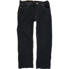 Levi's 501  Herren Blau Straight Regular  Trousers W36 L30 (72633)