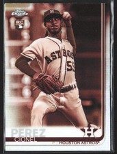 2019 Topps Chrome #62 Cionel Perez Sepia Refractor