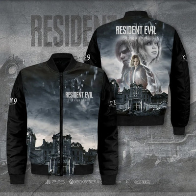 Resident Evil Requiem 3D Bomber Jacket