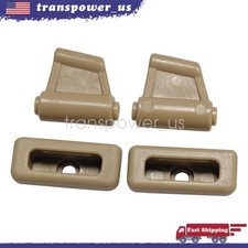 New Sun Visor Clip Holder Fit For Mercedes W107 R107 380sl 450sl 560sl Beige Set New Sun Visor Clip Holder Fit For Mercedes W107 R107 380sl 450sl 560sl Beige Set