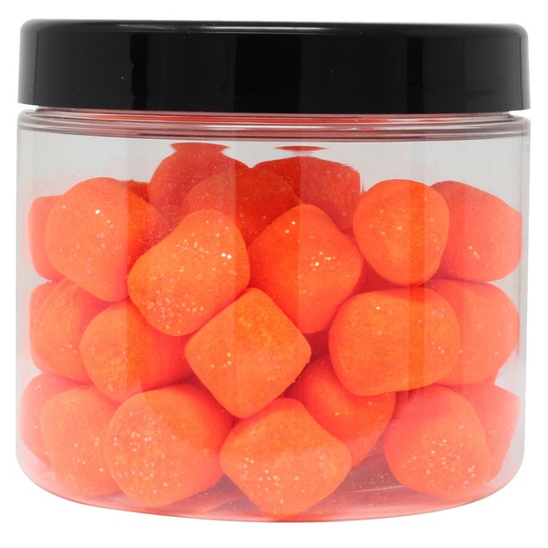(17,11€/100G) Ftm Marshmallow Schwimmend 35 G Orange Knoblauch ForellenköDer-image