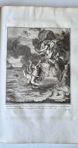 Les avantures de Telemaque, 1761 seltene, große & schön illustrierte Ausgabe