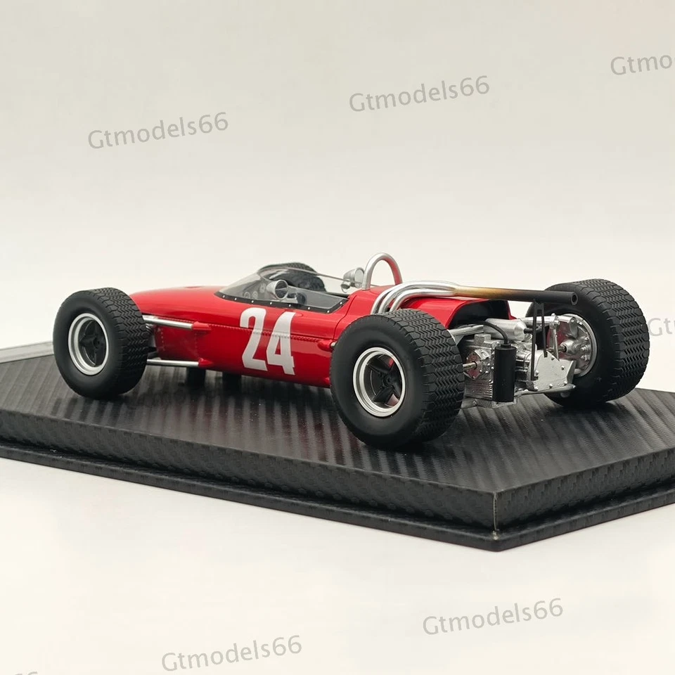 1/18 Tecnomodel Bruce Mclaren M4A F2 Rouen GP Car #24 1967 Nurburgring GP Resin - Image 4 of 4