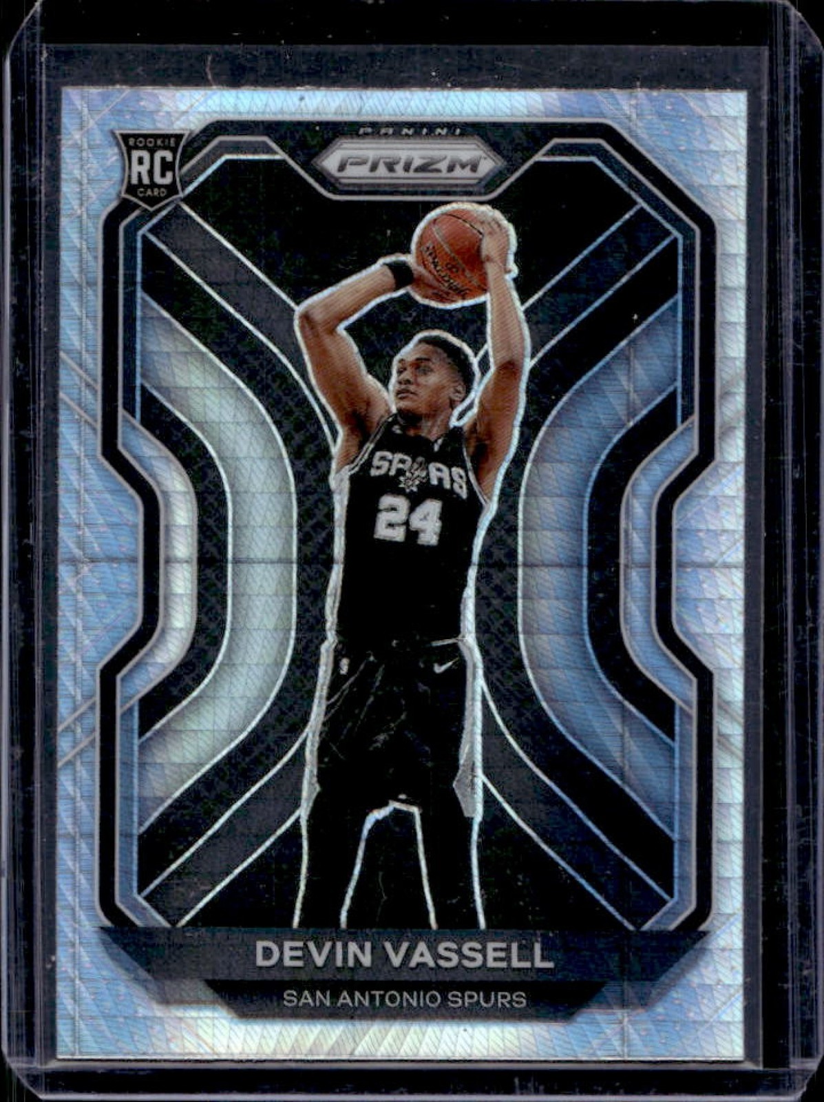 2020-21 Prizm Devin Vassell RC Hyper Prizm Rookie #252 Spurs
