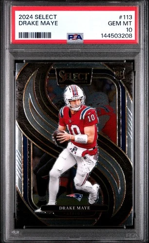2024 PANINI SELECT 113 DRAKE MAYE PSA 10 3208