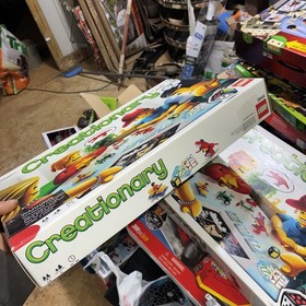 LEGO Creationary Board Game 3844 Educational Building Opened