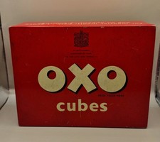 Vintage empty OXO Cube Tin (24 x 6s) - Retail Packaging