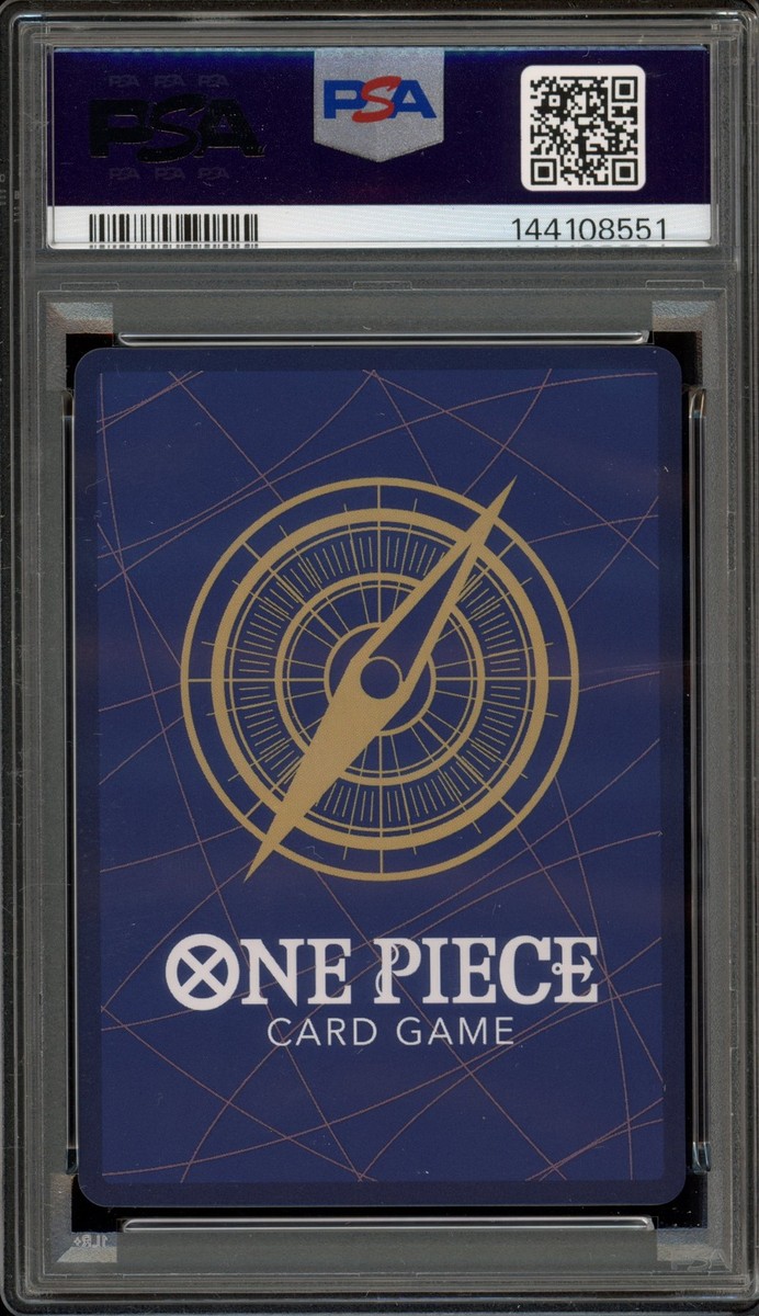 One Piece CCG Monkey.D.Luffy Convention Exclusive Foil P-043 PSA