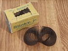VINTAGE SLINKY, JR. TOY IN ORIGINAL HANGER BOX JAMES INDUSTRIES — photo 1