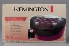 Remington Ionic Conditioning Hair Setter 20 Velvet Hot Rollers J Clips Wax Core.