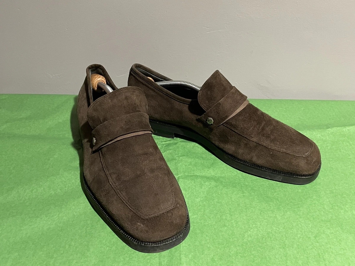 Zapatos mocasines Gianni Versace N45 cabeza de moro