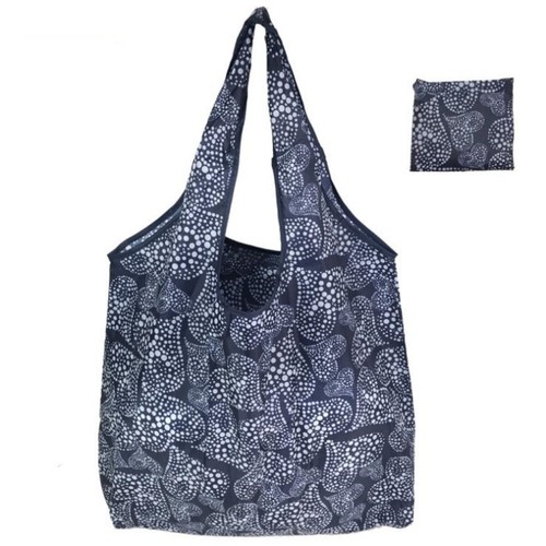 Large Reusable Foldable Ladies Shopping Bag Eco Tote Handbag Fold Away Bag UK - Picture 28 of 45