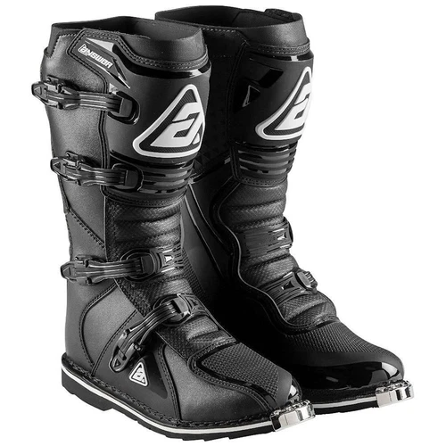 Answer AR1 MX Boots Motorcycle Off-Road Motocross Black
