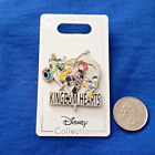 Disney Kingdom Hearts Pin - Sora Donald Goofy Trinity Keyblade Mirrored Pin