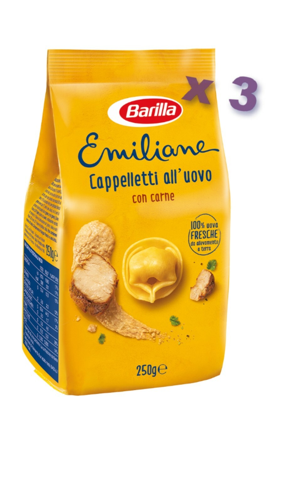 3 X 250g (750g) Barilla Pasta Outdoor Egg Stuffed Spoke Nipples Ankle Nude