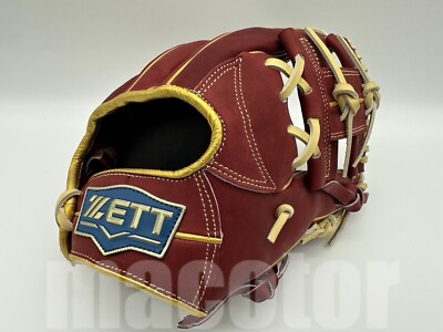 ZETT プロフェッショナルシリーズ グローブ 11.75インチ ZETT Pro Japan Steerhide 11.75 inch Yellow Infielder Glove
