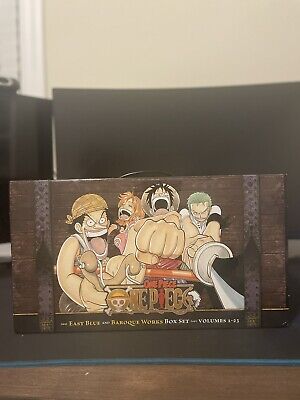 One Piece Manga Box Set 1 Vol. 1-23 East Blue and Baroque Works Bonus Items  Inc. | eBay