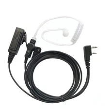 2 PIN Two Way Radio Earpiece Headset For Kenwood Baofeng 888S UV-5R F8HP Radio