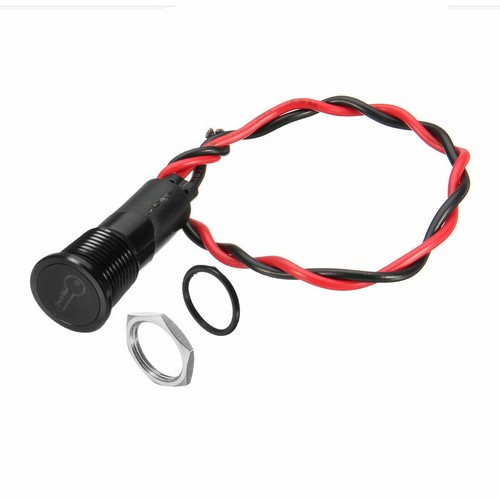 8-16mm 12V-36V LED Dash Panel Warning Pilot Light Indicator Lamp Car Boat Black - Picture 7 of 11