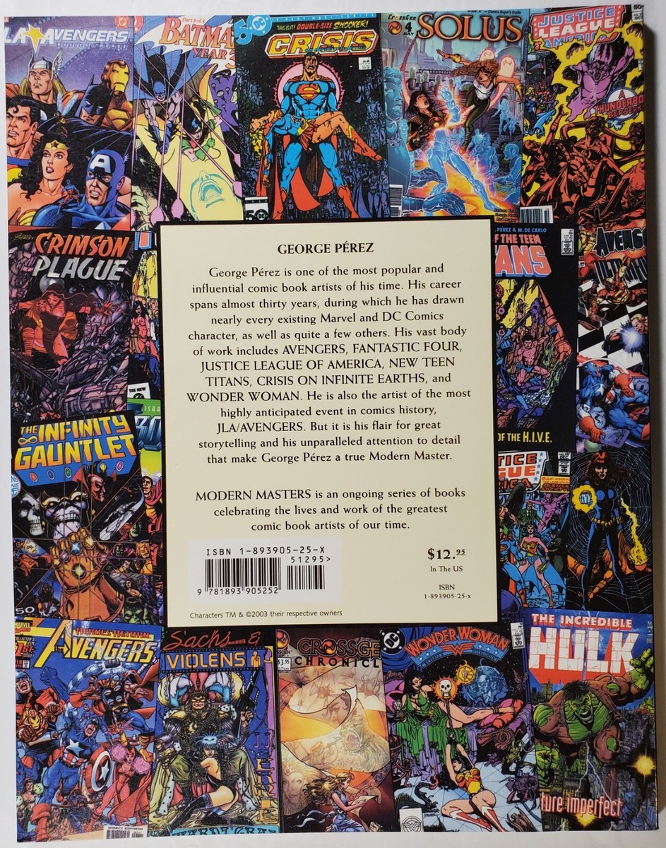 Modern Masters 2　George Perez 　ジョージ・ペレス MODERN MASTERS vol. 2: GEORGE PEREZ [TwoMorrows, 1st