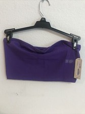 Arizona Bandeau Tube Top Size Large Color  purple Ret 12 tw-1200 