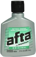 Afta Original Aftershave Lotion Pack of 3 Soothes Razor Burn and Irritation