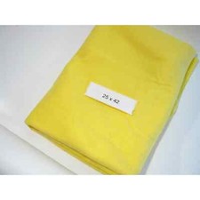 Yellow Fleece Crafting Quilting Sewing Fabric Yardage Remnants