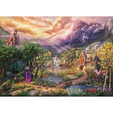 Schmidt Kinkade Disney Snow White and the Queen Jigsaw Puzzle 1000 Pieces