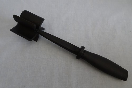 Pampered Chef Mix N Chop #2583 Meat Chopper Mixer Masher Black Nylon Plastic EUC