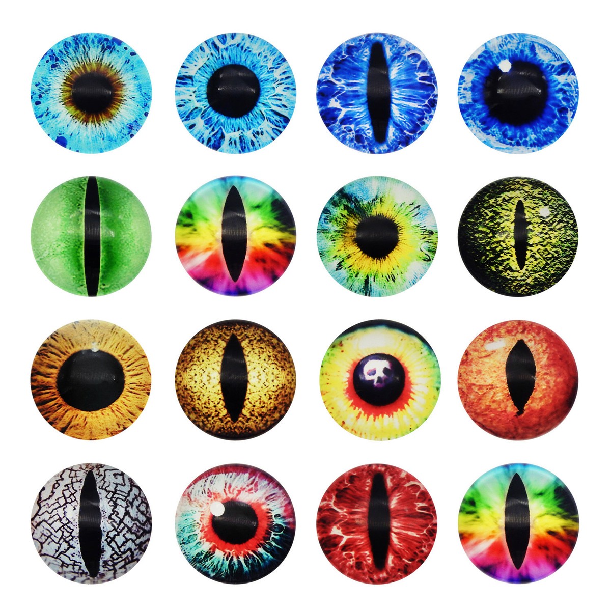 6-30mm-glass-dragon-eyes-animal-eyes-design-flatback-cabochon-art-decor-crafting-ebay