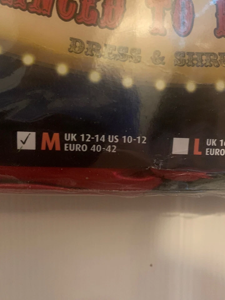 Nuevo Disfraz de Bailarina Burlesca Bailada a la Muerte Smiffys Adulto Talla Mediana 10-12 EE. UU. Foto 3 de 4