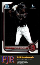 2022 Bowman #BCP-18 Alvin Guzman  Chrome Prospects Arizona Diamondbacks
