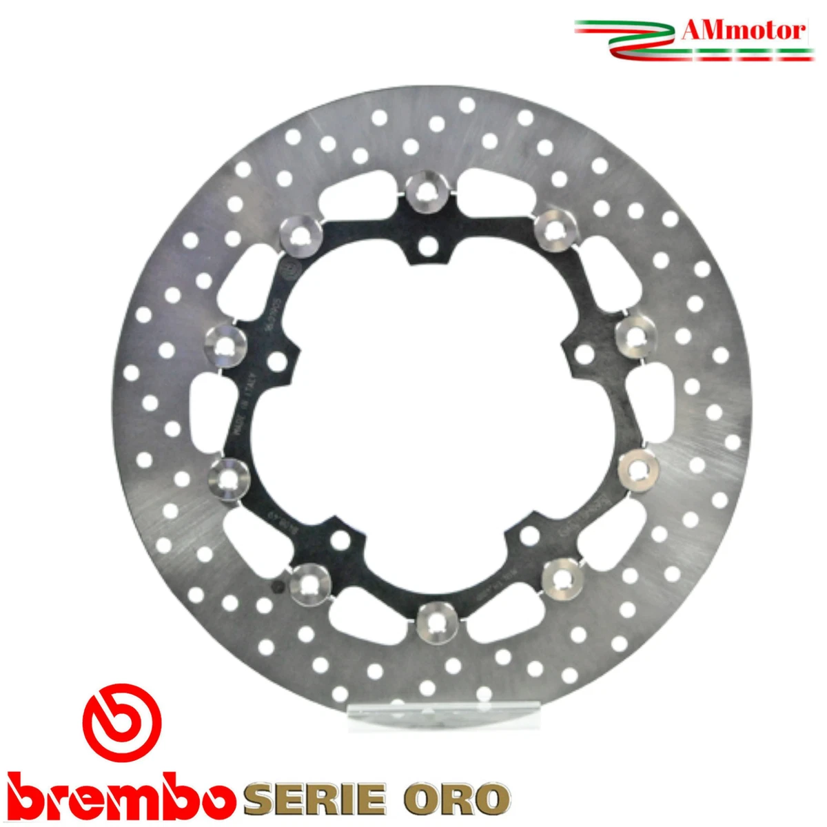 Disque De Frein Flottant Brembo Série Oro Avant Pour Yamaha YZ-F 250 (2016-2018) - Neuf Sous Emballage