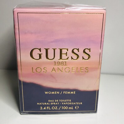 Guess 1981 Los Angeles by Guess EDT Spray (3.4 oz/100ml) New, Sealed