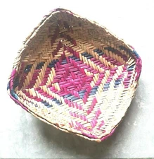 Reed Food Basket Ceylon Handmade Traditional 100% Eco Friendly Kitchen Equipment