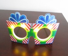 CHRISTMAS FUN GLASSES gifts presents LIGHTED SLOW FAST STEADY OFF by Creatology