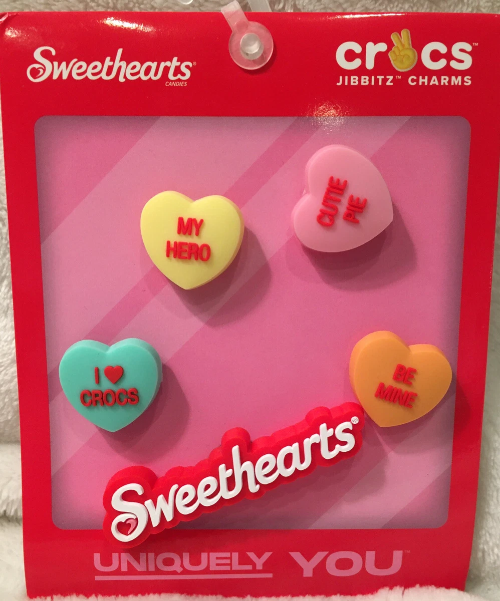 CROCS X SWEETHEARTS Conversations JIBBITZ Charms Uniquely You 2 Sets of 5  Packs